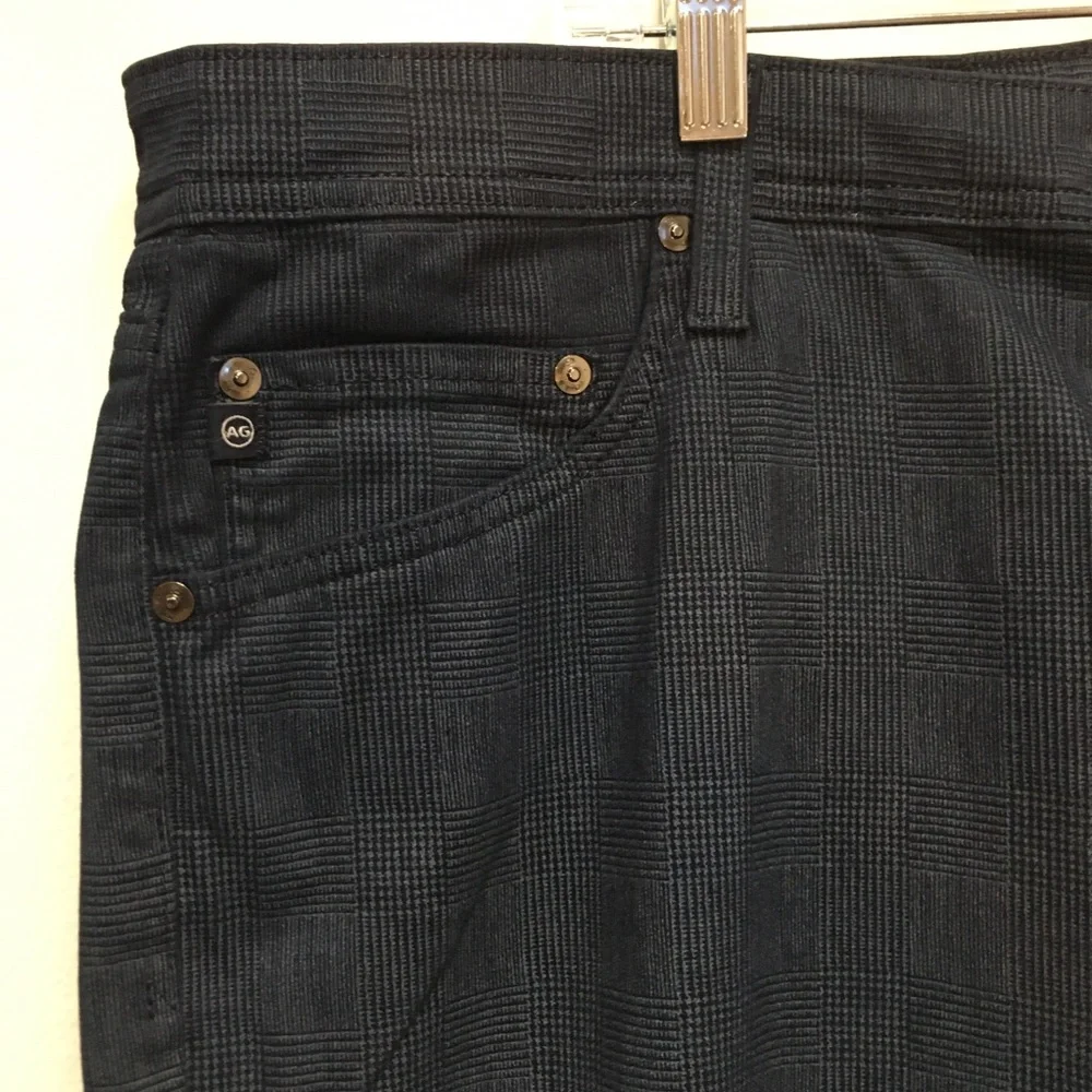 Ag Adriano Goldschmied The Everett Slim Straight Jean Size 40W X 32L Blue Denim
